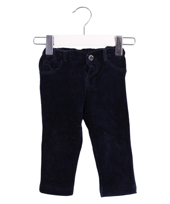 A Black Casual Pants from Mayoral in size 6-12M for neutral. (Front View)