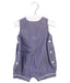 A Blue Rompers from Jacadi in size 0-3M for girl. (Front View)