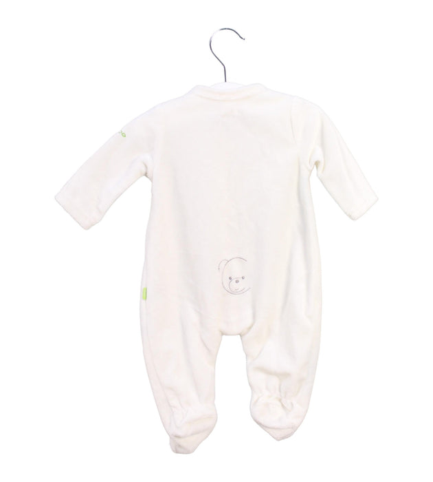 A White Long Sleeve Jumpsuits from Kaloo in size 0-3M for neutral. (Back View)