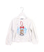 A White Long Sleeve Tops from Moschino in size 4T for girl. (Front View)