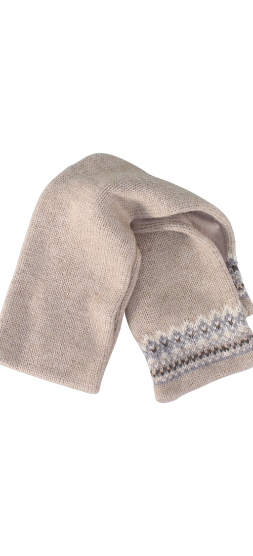 A Beige Scarves from Jacadi in size O/S for neutral. (Front View)