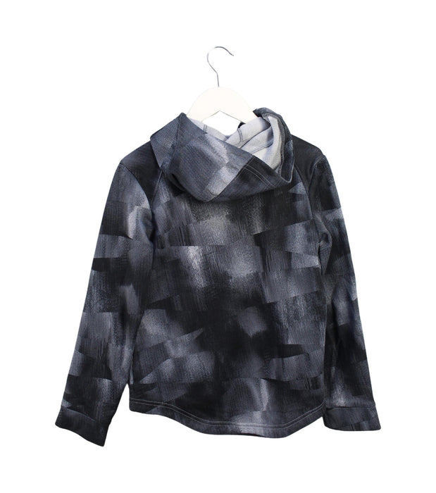 A Black Lightweight Jackets from Nike in size 10Y for boy. (Back View)