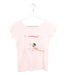 A Pink Short Sleeve T Shirts from Rykiel Enfant in size 12Y for girl. (Front View)