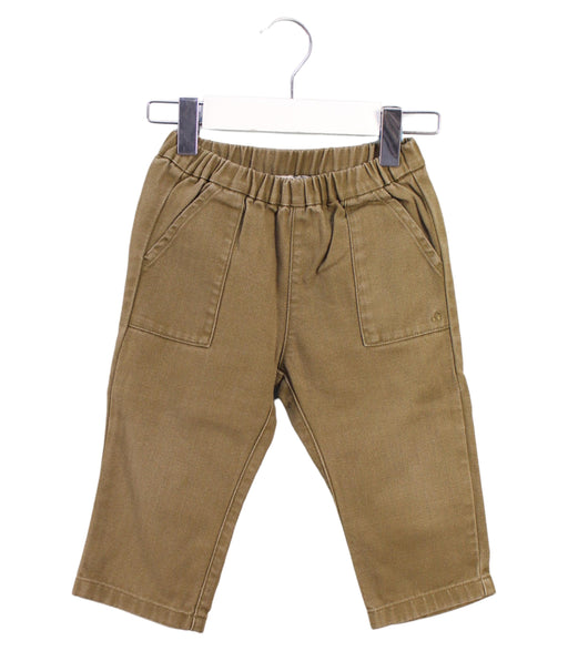 A Brown Casual Pants from Bonpoint in size 12-18M for boy. (Front View)