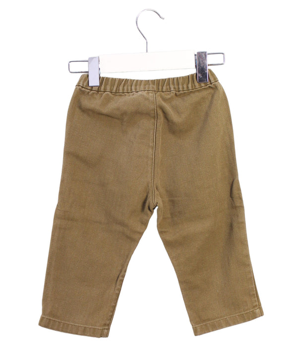 A Brown Casual Pants from Bonpoint in size 12-18M for boy. (Back View)