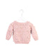 A Pink Knit Sweaters from Kalinka in size 12-18M for girl. (Front View)