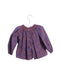 A Purple Long Sleeve Tops from Bonpoint in size 12-18M for girl. (Back View)