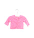 A Pink Long Sleeve Tops from Petit Bateau in size 0-3M for girl. (Front View)