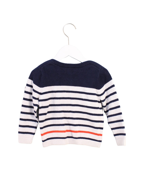 A Ivory Knit Sweaters from Jacadi in size 3T for girl. (Back View)