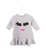 A Grey Sweater Dresses from Halabaloo in size 4T for girl. (Front View)