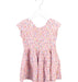 A Pink Short Sleeve Dresses from Petit Bateau in size 3T for girl. (Front View)