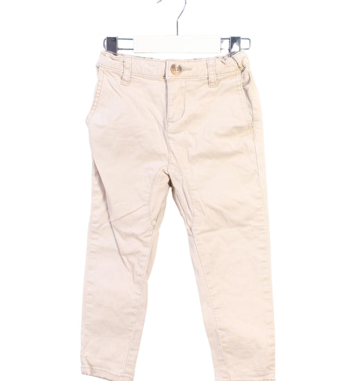 A Beige Casual Pants from Seed in size 3T for girl. (Front View)