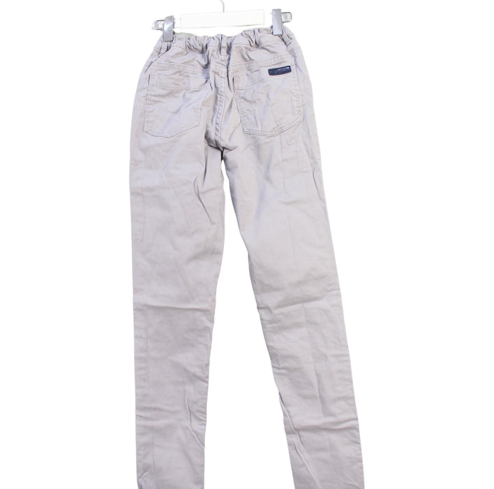 A Grey Casual Pants from Jacadi in size 12Y for girl. (Back View)