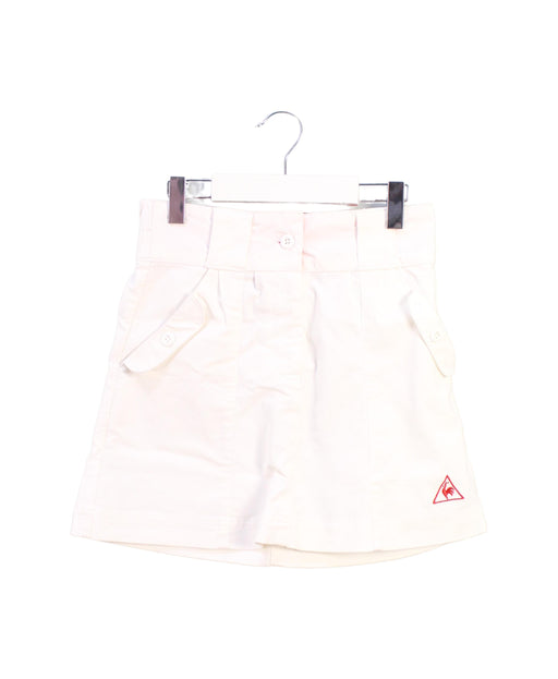 A White Short Skirts from Le Coq Sportif in size 10Y for girl. (Front View)