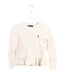 A White Cardigans from Ralph Lauren in size 4T for girl. (Front View)