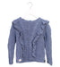 A Blue Knit Sweaters from Polo Ralph Lauren in size 4T for girl. (Front View)