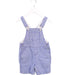 A Blue Overall Shorts from Petit Bateau in size 12-18M for boy. (Front View)