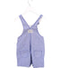 A Blue Overall Shorts from Petit Bateau in size 12-18M for boy. (Back View)