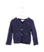 A Navy Cardigans from Ralph Lauren in size 6-12M for neutral. (Front View)