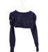 A Navy Long Sleeve Tops from Guess in size 8Y for girl. (Back View)