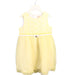 A Yellow Sleeveless Dresses from Chickeeduck in size 5T for girl. (Front View)