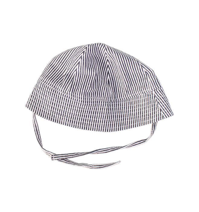 A Navy Sun Hats from Absorba in size 12-18M for neutral. (Front View)