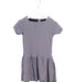 A Navy Short Sleeve Dresses from Petit Bateau in size 4T for girl. (Front View)