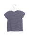 A Navy Short Sleeve T Shirts from Seed in size 12-18M for neutral. (Back View)