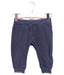 A Blue Sweatpants from Baker by Ted Baker in size 6-12M for boy. (Front View)