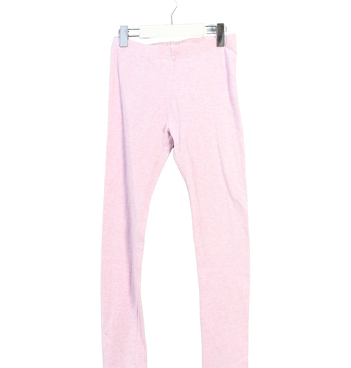 A Pink Leggings from Seed in size 9Y for girl. (Front View)