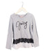 A Grey Long Sleeve Tops from Juicy Couture in size 6T for girl. (Front View)