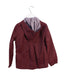 A Burgundy Lightweight Jackets from Columbia in size 4T for boy. (Back View)