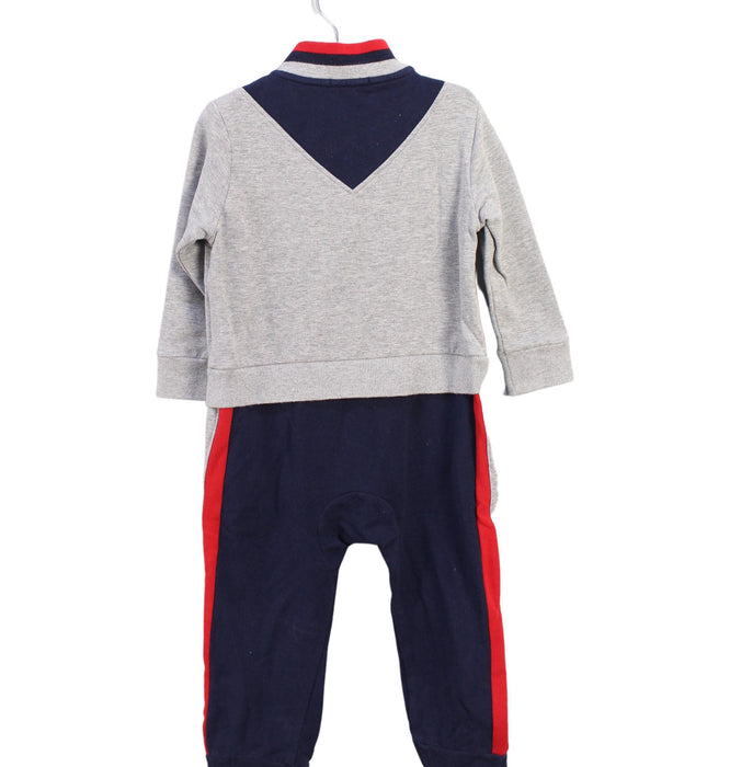 A Grey Long Sleeve Jumpsuits from Ferrari in size 6-12M for boy. (Back View)