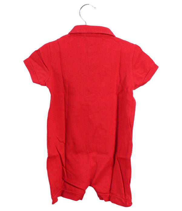 A Red Short Sleeve Rompers from Nicholas & Bears in size 6-12M for boy. (Back View)