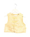 A Yellow Dress Up Vests from Mides in size 3-6M for boy. (Front View)