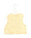 A Yellow Dress Up Vests from Mides in size 3-6M for boy. (Back View)