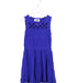 A Navy Sleeveless Dresses from Milly Minis in size 4T for girl. (Front View)