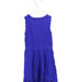 A Navy Sleeveless Dresses from Milly Minis in size 4T for girl. (Back View)