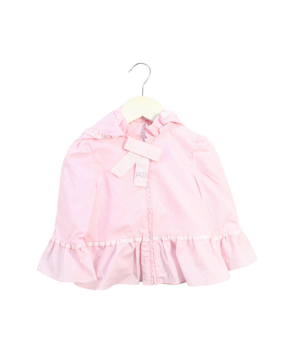 A Pink Lightweight Jackets from Nicholas & Bears in size 3T for girl. (Front View)