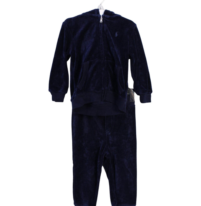 A Navy Pants Sets from Ralph Lauren in size 12-18M for boy. (Front View)