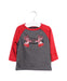 A Grey Long Sleeve Tops from Under Armour in size 6-12M for boy. (Front View)