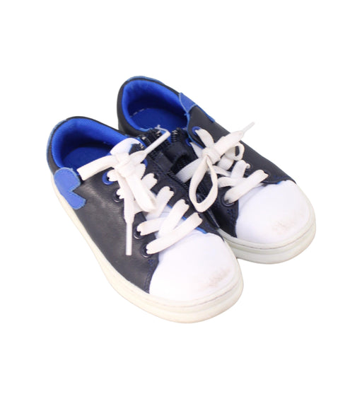 A Navy Sneakers from Camper in size 4T for boy. (Front View)