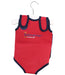 A Red Wetsuits from Konfidence in size Newborn for neutral. (Back View)