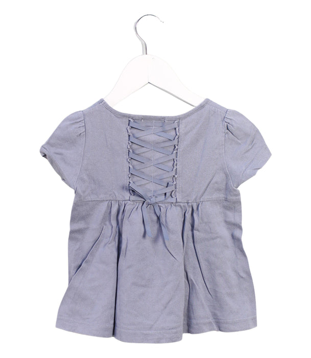 A Grey Short Sleeve Tops from Jill Stuart in size 4T for girl. (Back View)