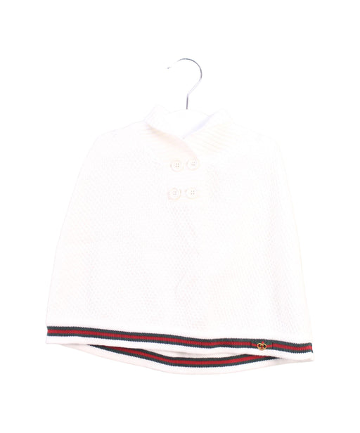 A White Capes & Ponchos from Gucci in size 12-18M for girl. (Front View)