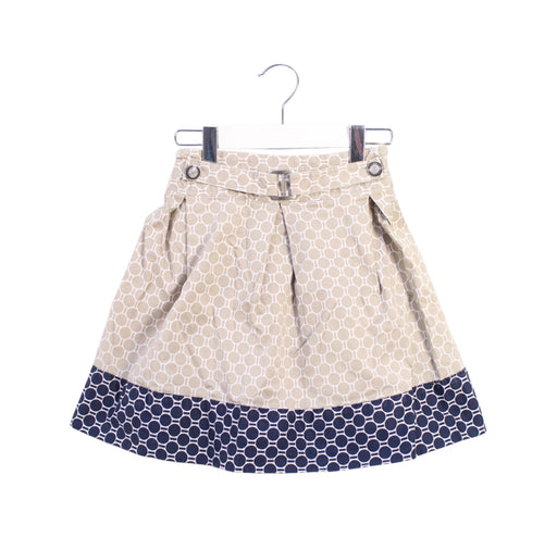 A Beige Mid Skirts from Comme Maman Collection in size 8Y for girl. (Front View)