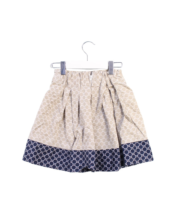 A Beige Mid Skirts from Comme Maman Collection in size 8Y for girl. (Back View)