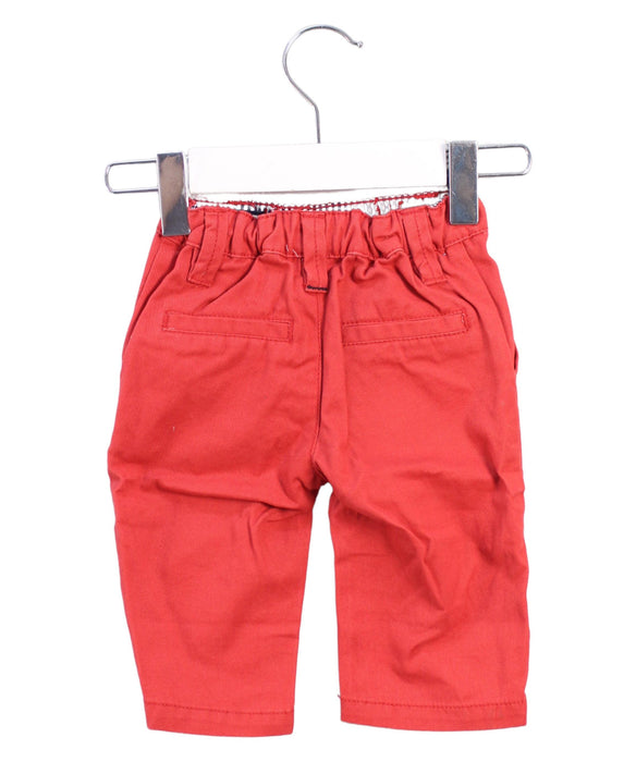 A Red Casual Pants from Mamas & Papas in size 0-3M for boy. (Back View)