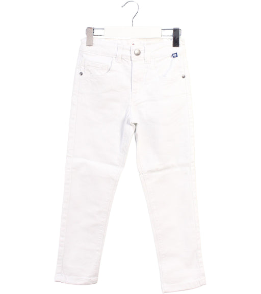 A White Casual Pants from J by Jasper Conran in size 6T for boy. (Front View)