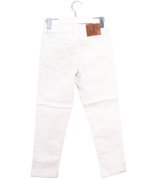 A White Casual Pants from J by Jasper Conran in size 6T for boy. (Back View)